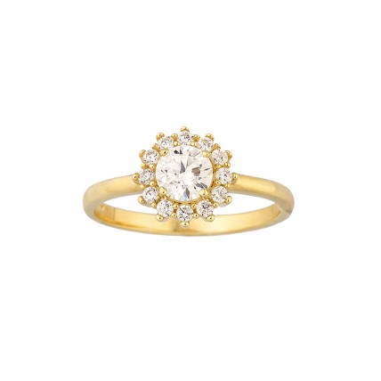 Δαχτυλίδι Σε Κίτρινο Χρυσό 14K Aloro (RI280 - ΖΧ1832) Δαχτυλίδι Σε Κίτρινο Χρυσό 14K Aloro (RI280 - ΖΧ1832)